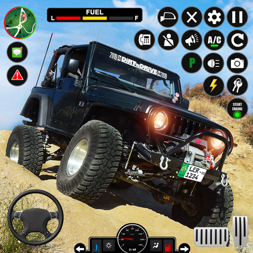 SUV OffRoad Jeep Driving Games logo
