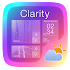 Clarity GO Weather Widget Theme1.0