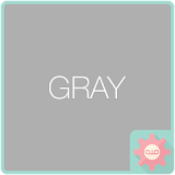 Colorful Talk - Gray 카카오톡 테마 icon