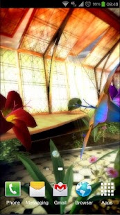 Magic Greenhouse 3D Pro lwp Скриншот