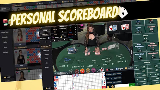 Online Live Bacarrat Screen 2