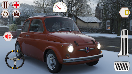 Android application Simulator Fiat Abarth 595 GT screenshort