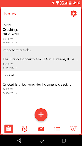 Helping Hand - NotesListsRem