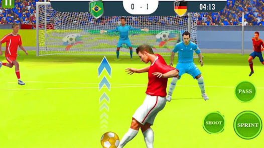 Real Football Soccer Striker  screenshots 2