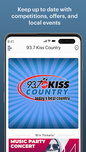 93.7 Kiss Country Screen 3