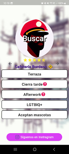 Android application iBar screenshort