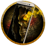 Reaper skull fire theme icon