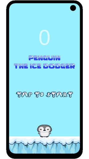 Android application Penguin The Ice Dodger screenshort
