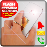 flash alert call & sms icon