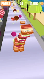 Sandwich Runner 3D Game