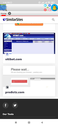 Similar Sites Screenshot 2 - AppWisp.com