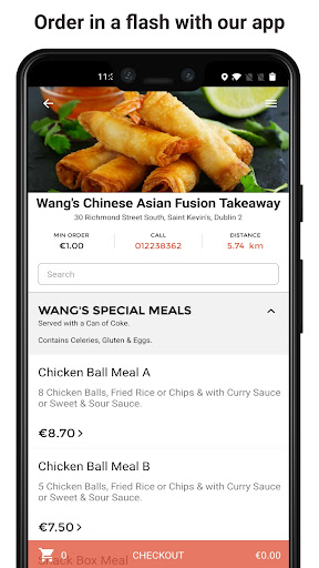 Wangs Chinese Asian Fusion Ta Screen 2