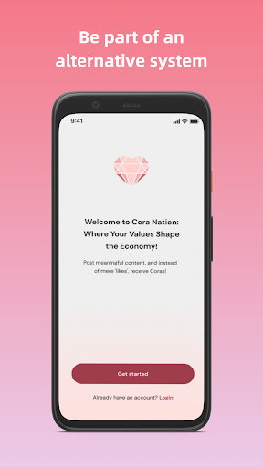 Android application CoraNation screenshort