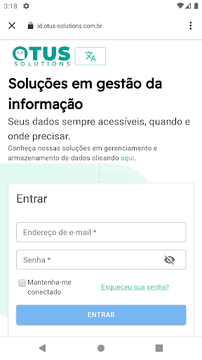 Android application Portal de Publicações screenshort