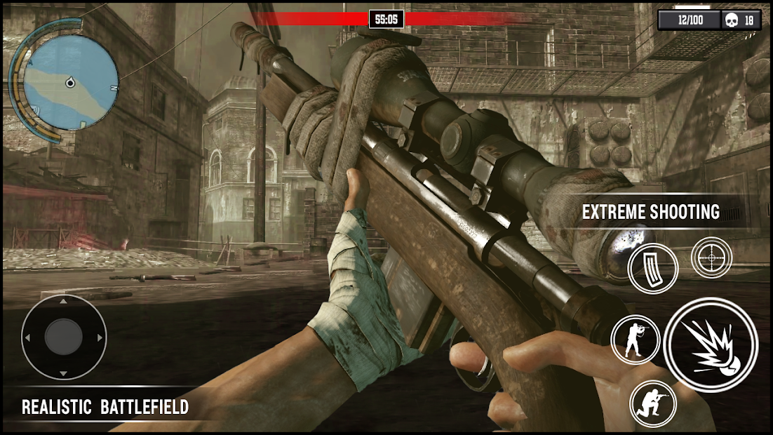 Screenshot 13 llamada de el guerra deber : huelga de juegos ww2 android