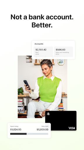 Screenshot of Shopify Balance