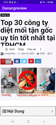 Đà Nẵng Review Screen 3