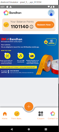 Android application 3M Bandhan screenshort