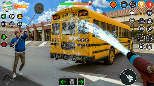 School Bus Driving Coach Games