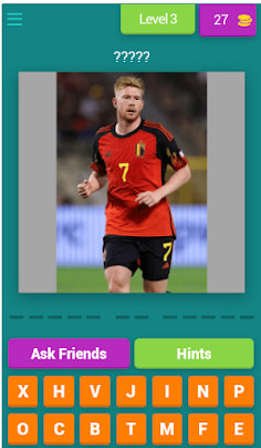 Guess footballers - Screenshot 4
