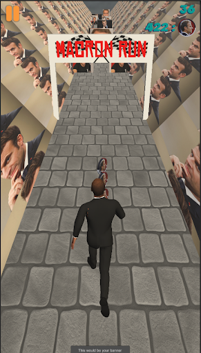 Macron Run Screen 2