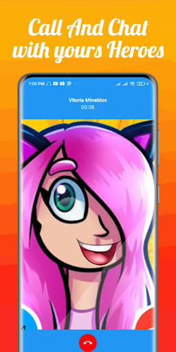 Vitoria Mineblox Fake Call para Android - Download