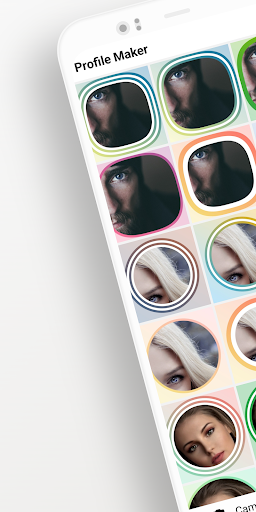 Android application Profile Maker -profile picture screenshort