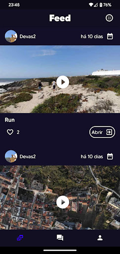 Android application drena screenshort