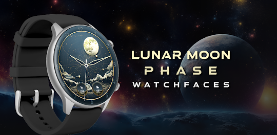 Lunar Moon Phase Watch Faces
