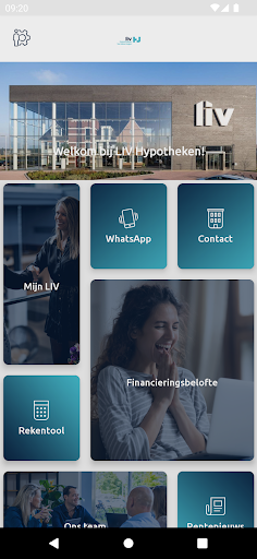 Android application LIV Hypotheken screenshort
