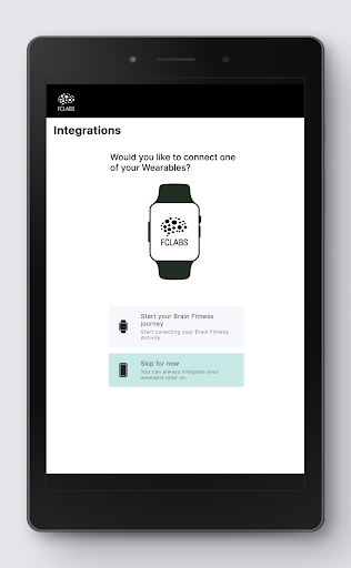 FCLabs - Brain Fitness Tracker Screenshot