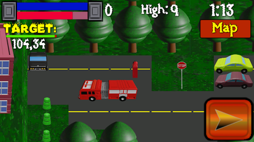 Fire Truck Arcade Challenge