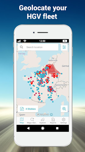 Android application Axxès Fleet Manager screenshort