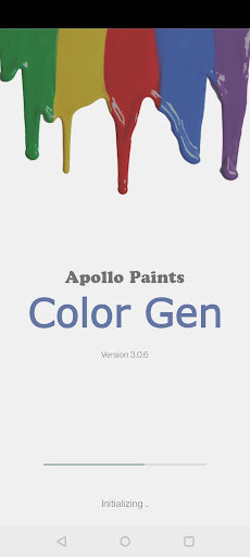 Android application ColorGen - Apollo screenshort