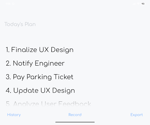 Vachi Brain Dump and Voice Note