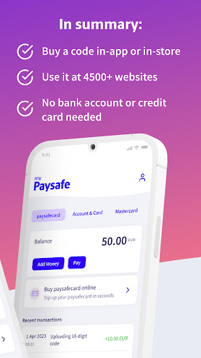 paysafecard - prepaid payments 8