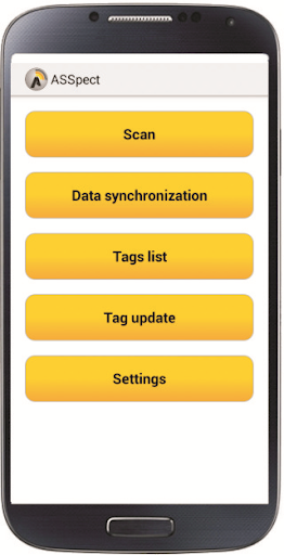 Android application ASSpect screenshort