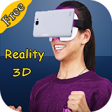 3D glasses Reality simulated icon