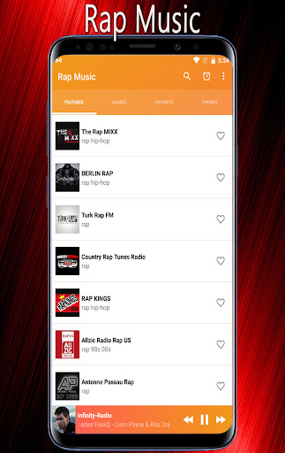 Android application Rap Music screenshort