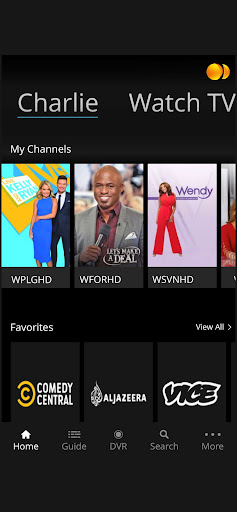 Android application Tangerine TV screenshort