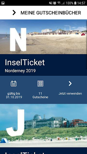 InselApp - Urlaubsgutscheine Screen 2