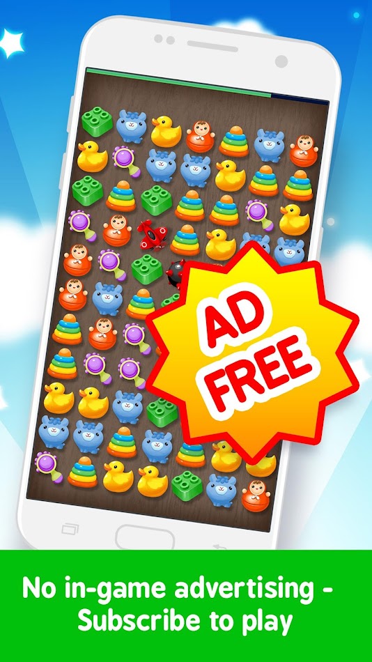 #4. Toddler Match-3 (Android) 게시자: Tamashi Games