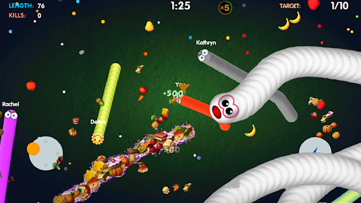 Worm hungry zone: Cacing lapar 1.0 APK + Мод (Unlimited money) за Android