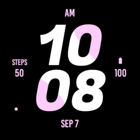 Ice Cream Bold Watch Face screenshot 3