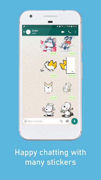 Imágen 2 Puppy Dog Cute Stickers WAStickerApps android