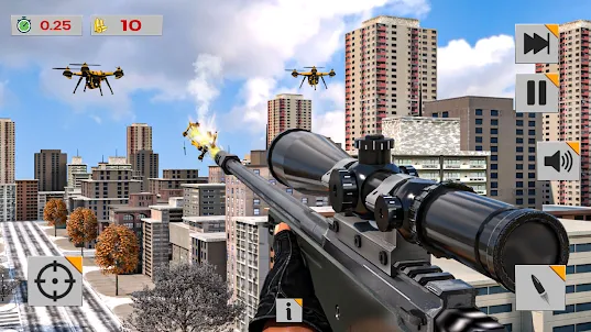 Fury Sniper:FPS Shooting Games