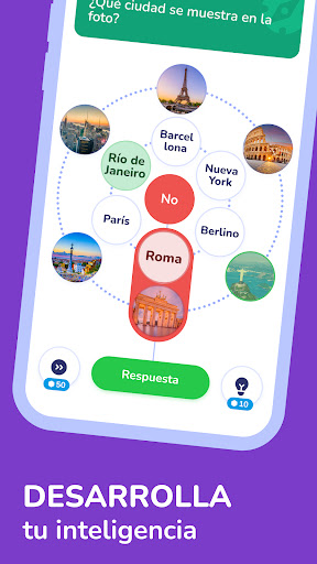Trivia Spin - Preguntas & Quiz Captura de Pantalla del Juego Android 4