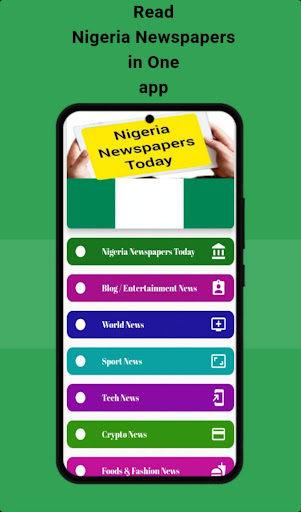 Android application Nigeria Newspapers Today screenshort