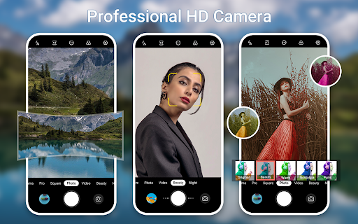 HD Camera-Filter Beautify XCam Screen 3