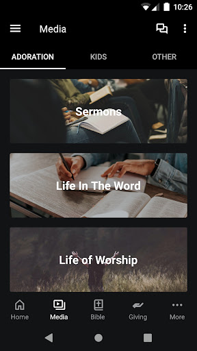 Adoration Church Screen 2